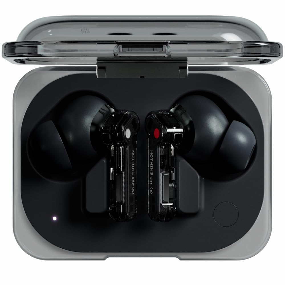 Nothing Ear (a) Wireless Earbuds, 45dB Hybrid Noise Cancelling, Hi-Res Audio Wireless Earbuds, Black
Nothing Ear (a) Wi