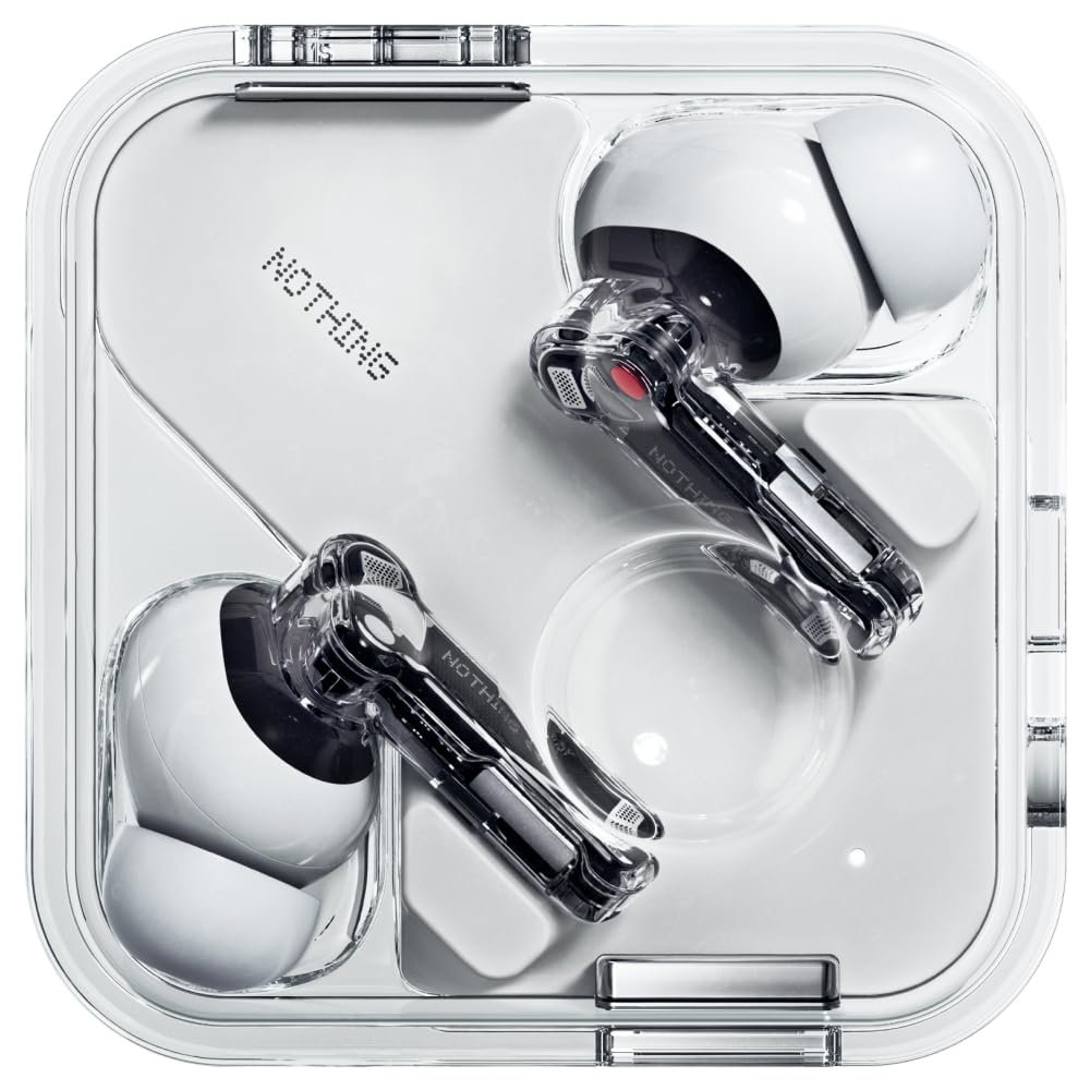 Nothing Ear Wireless Earbuds with ChatGPT Integration Smart ANC White Carbon Neutral Certified by SCS Global Services
No